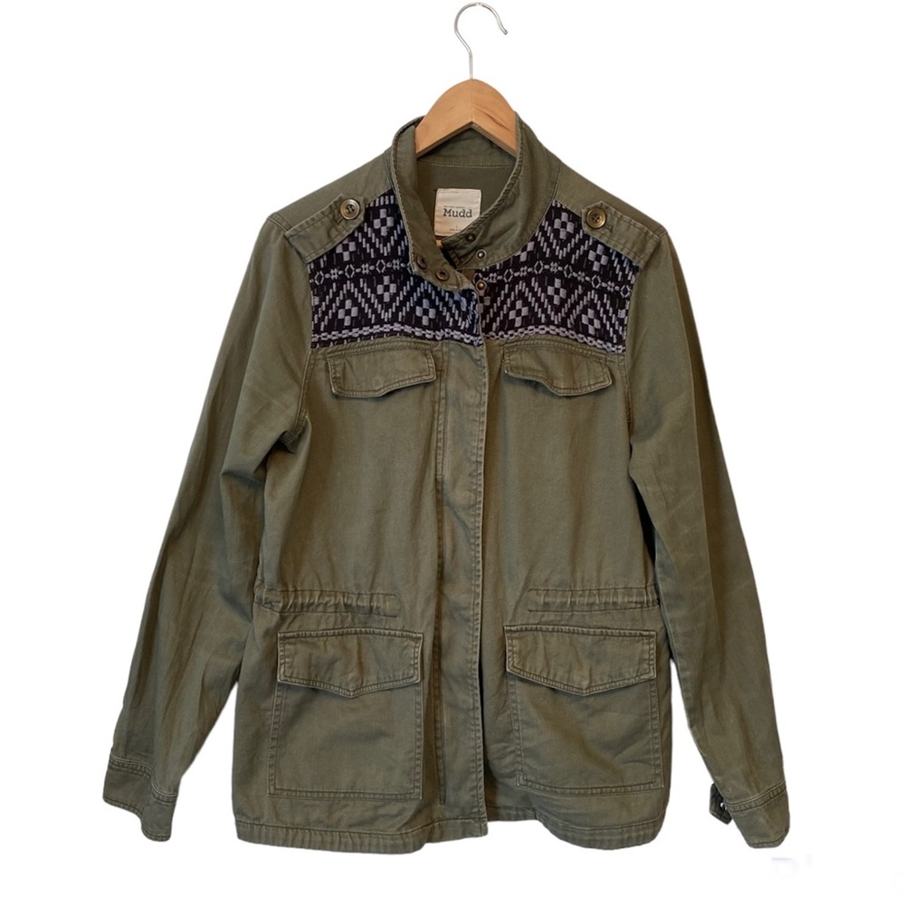 Green Mudd Utility Jacket - image 1